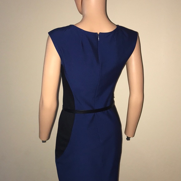Beautiful good condition blue shift dress - Picture 4 of 8